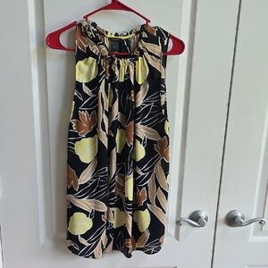 Ann Taylor Sleeveless Multicolor Top